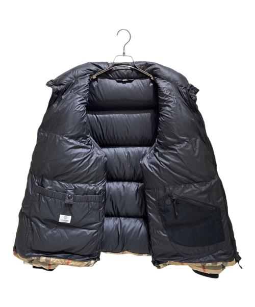BURBERRY（バーバリー）BURBERRY (バーバリー) Nova Check Down Jacket/ノバチェックダウンジャケット ベージュ サイズ:Lの古着・服飾アイテム