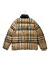 BURBERRY (バーバリー) Nova Check Down Jacket/ノバチェックダウンジャケット ベージュ サイズ:L：90000円