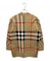 BURBERRY (バーバリー) ノバチェックニット ブラウン サイズ:XS：60000円