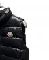 中古・古着 MONCLER (モンクレール) GHANY/ダウンベスト ブラック：75000円