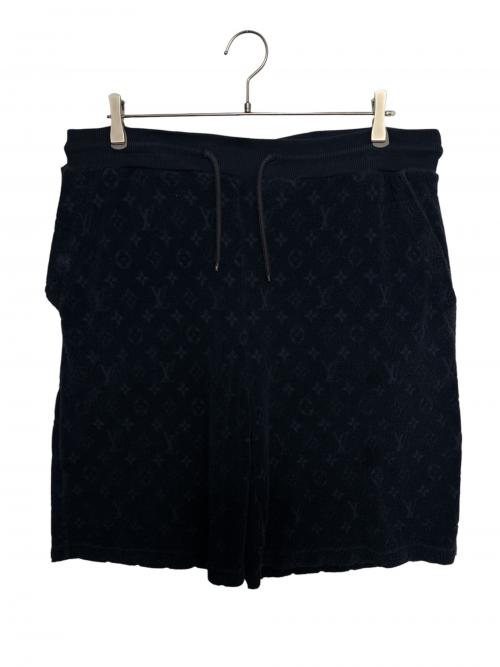 LOUIS VUITTON（ルイ ヴィトン）LOUIS VUITTON (ルイ ヴィトン) パイルハーフパンツ ネイビー サイズ:XLの古着・服飾アイテム