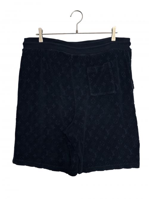 LOUIS VUITTON（ルイ ヴィトン）LOUIS VUITTON (ルイ ヴィトン) パイルハーフパンツ ネイビー サイズ:XLの古着・服飾アイテム