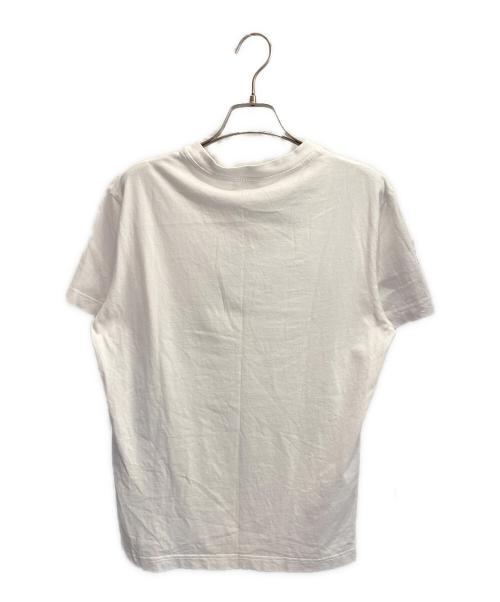 PRADA（プラダ）PRADA (プラダ) ロゴTシャツ ホワイト サイズ:Mの古着・服飾アイテム