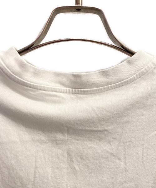 PRADA（プラダ）PRADA (プラダ) ロゴTシャツ ホワイト サイズ:Mの古着・服飾アイテム