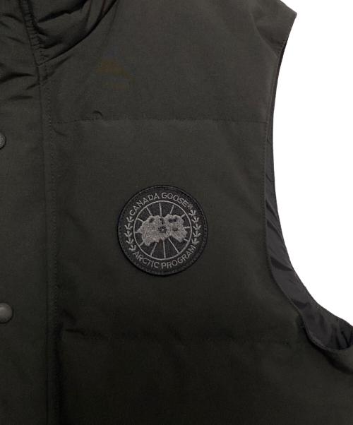 CANADA GOOSE（カナダグース）CANADA GOOSE (カナダグース) ダウンベスト ブラック サイズ:Mの古着・服飾アイテム