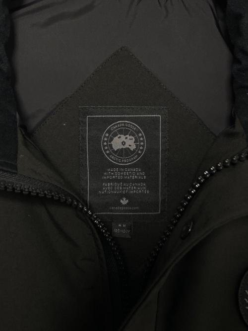 CANADA GOOSE（カナダグース）CANADA GOOSE (カナダグース) ダウンベスト ブラック サイズ:Mの古着・服飾アイテム