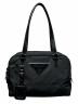 PRADA（プラダ）の古着「トライアングルロゴミニボストンバッグ BR3203」｜ブラック