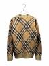 BURBERRY (バーバリー) ノバチェックカーディガン/8093491 ブラウン サイズ:XS：80000円