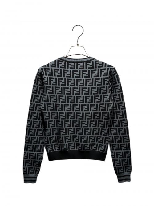 FENDI（フェンディ）FENDI (フェンディ) ズッカニット グレー サイズ:36の古着・服飾アイテム