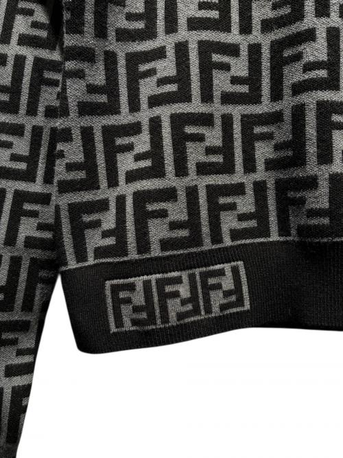 FENDI（フェンディ）FENDI (フェンディ) ズッカニット グレー サイズ:36の古着・服飾アイテム