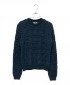 FENDIフェンディ）の古着「ズッカニット　FZY875 A9WF」｜グリーン