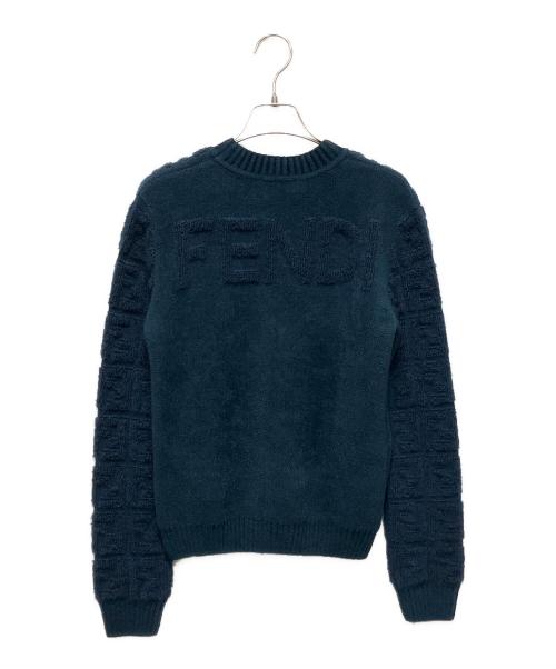 FENDI（フェンディ）FENDI (フェンディ) ズッカニット　FZY875 A9WF グリーン サイズ:36の古着・服飾アイテム