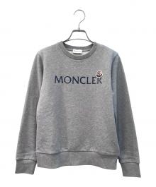MONCLER（モンクレール）の古着「ロゴスウェット」｜グレー
