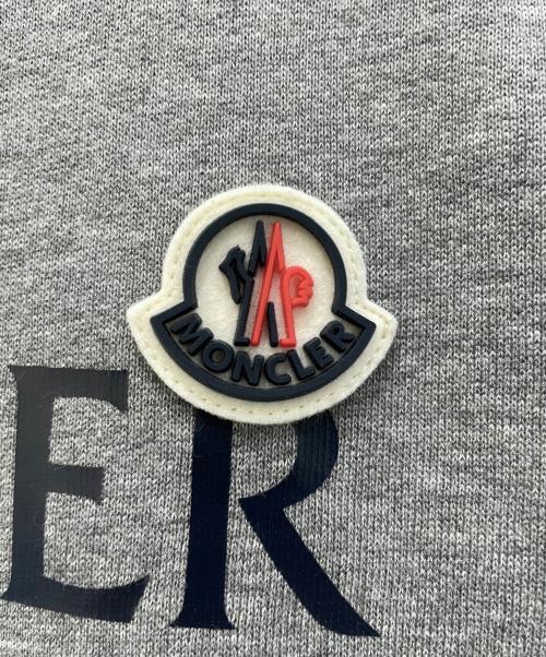 MONCLER（モンクレール）MONCLER (モンクレール) ロゴスウェット グレー サイズ:XSの古着・服飾アイテム