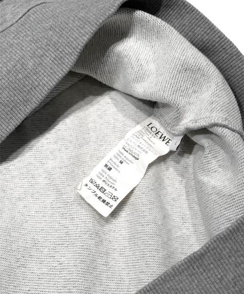 LOEWE（ロエベ）LOEWE (ロエベ) アナグラム刺繍ロゴスウェット グレー サイズ:Ｌの古着・服飾アイテム