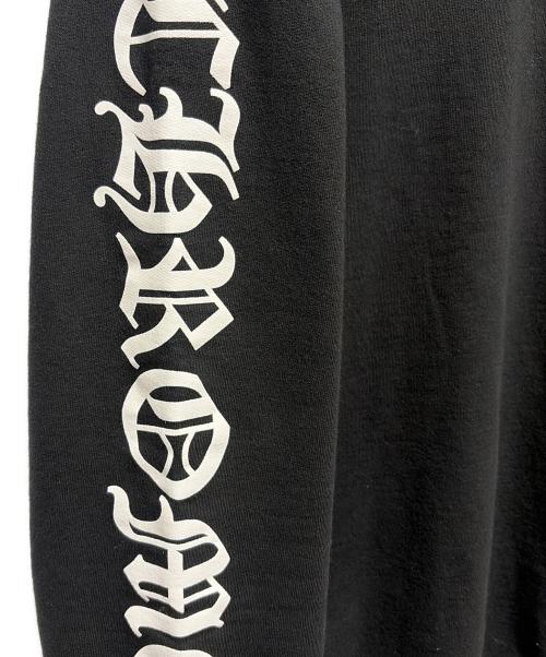 CHROME HEARTS（クロムハーツ）CHROME HEARTS (クロムハーツ) ネックロゴスウェット ブラック サイズ:Mの古着・服飾アイテム