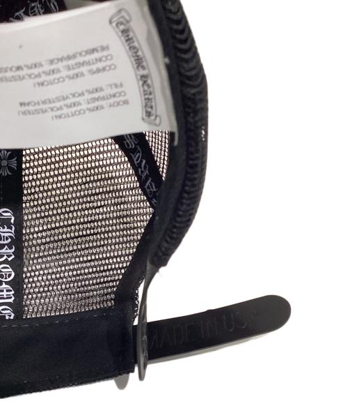 CHROME HEARTS（クロムハーツ）CHROME HEARTS (クロムハーツ) トラッカーキャップ　	040-026597 ブラックの古着・服飾アイテム