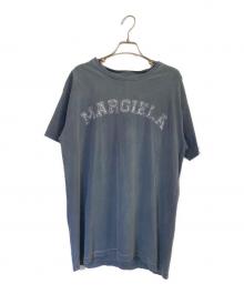 Maison Margiela（メゾンマルジェラ）の古着「ロゴTシャツ」｜スカイブルー