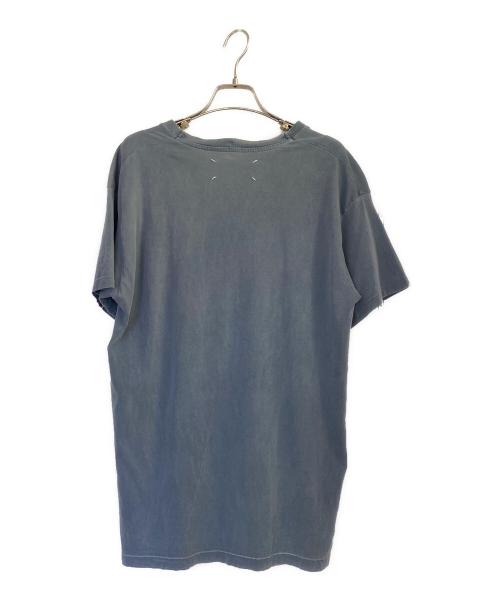Maison Margiela（メゾンマルジェラ）Maison Margiela (メゾンマルジェラ) ロゴTシャツ スカイブルー サイズ:Sの古着・服飾アイテム