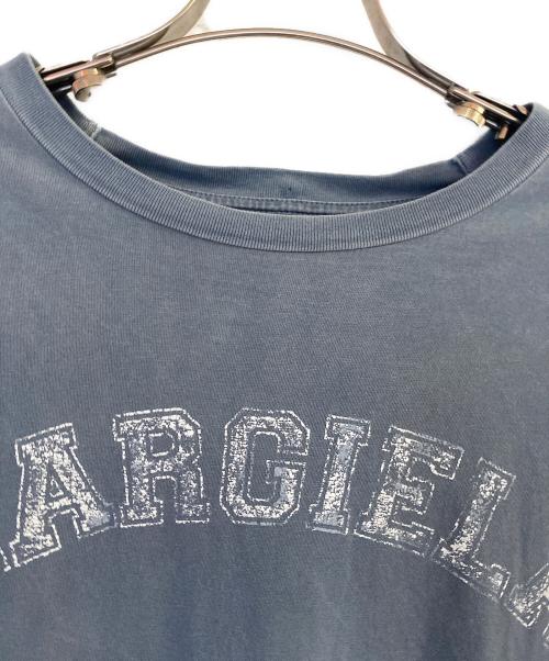 Maison Margiela（メゾンマルジェラ）Maison Margiela (メゾンマルジェラ) ロゴTシャツ スカイブルー サイズ:Sの古着・服飾アイテム
