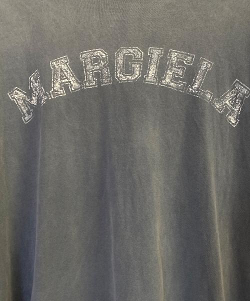 Maison Margiela（メゾンマルジェラ）Maison Margiela (メゾンマルジェラ) ロゴTシャツ スカイブルー サイズ:Sの古着・服飾アイテム