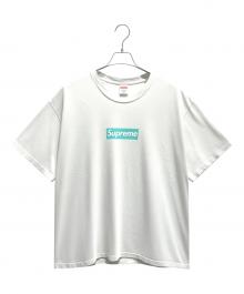 SUPREME×TIFFANY & Co.（シュプリーム×ティファニー）の古着「Box Logo Tee」｜ホワイト