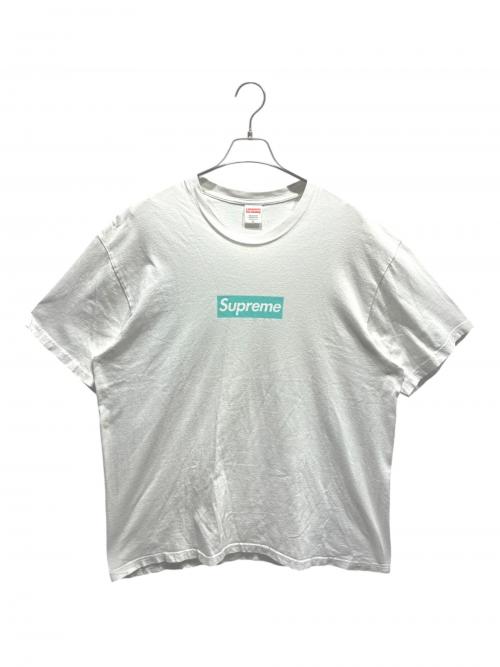SUPREME（シュプリーム）SUPREME (シュプリーム) TIFFANY & Co. (ティファニー) BoxLogo Tee ホワイト サイズ:XLの古着・服飾アイテム