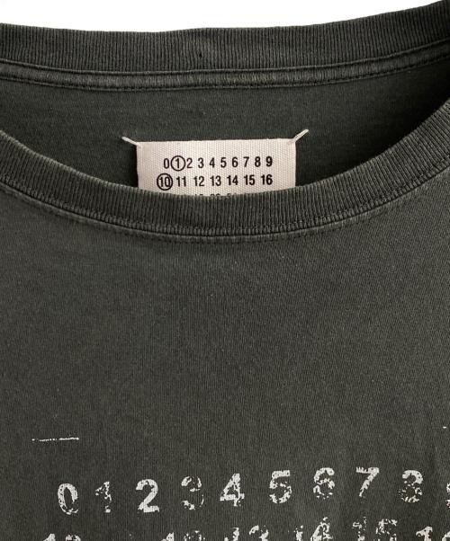 Maison Margiela（メゾンマルジェラ）Maison Margiela (メゾンマルジェラ) ロゴTシャツ グレー サイズ:Lの古着・服飾アイテム