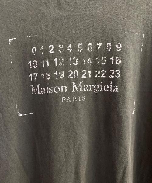 Maison Margiela（メゾンマルジェラ）Maison Margiela (メゾンマルジェラ) ロゴTシャツ グレー サイズ:Lの古着・服飾アイテム