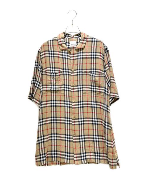 BURBERRY（バーバリー）BURBERRY (バーバリー) Vintage Check Twill Shirt/ヴィンテージチェック ツイルシャツ/8025821 ブラウン サイズ:SPの古着・服飾アイテム