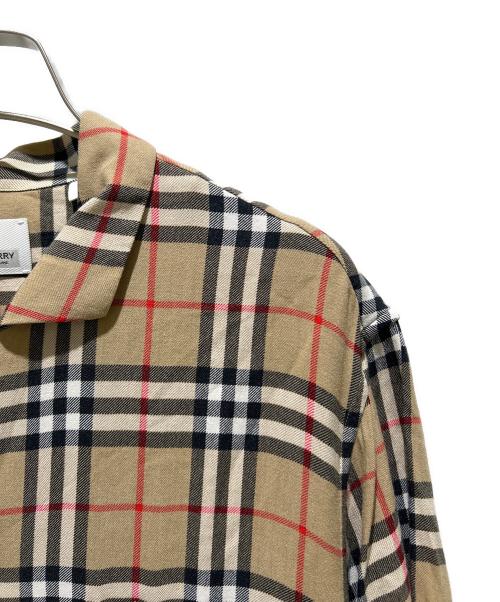 BURBERRY（バーバリー）BURBERRY (バーバリー) Vintage Check Twill Shirt/ヴィンテージチェック ツイルシャツ/8025821 ブラウン サイズ:SPの古着・服飾アイテム