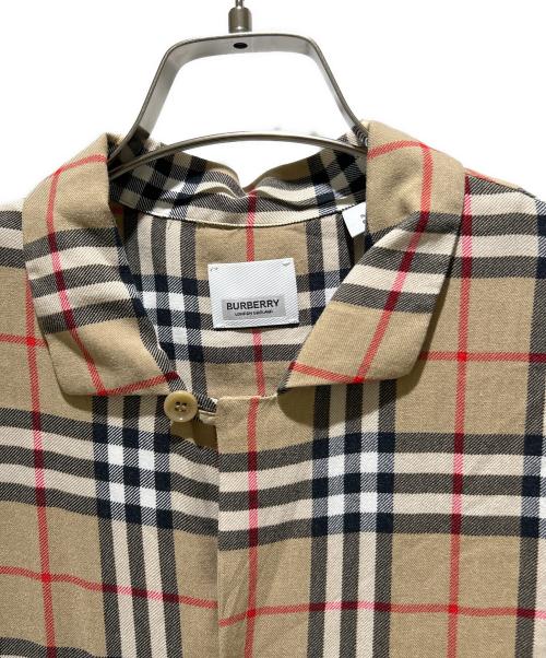 BURBERRY（バーバリー）BURBERRY (バーバリー) Vintage Check Twill Shirt/ヴィンテージチェック ツイルシャツ/8025821 ブラウン サイズ:SPの古着・服飾アイテム