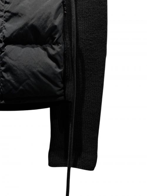 MONCLER（モンクレール）MONCLER (モンクレール) TRICOT/ニットダウンジャケット ブラック サイズ:XSの古着・服飾アイテム