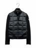 MONCLER（モンクレール）の古着「TRICOT/ニットダウンジャケット」｜ブラック