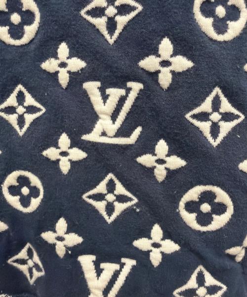 LOUIS VUITTON（ルイ ヴィトン）LOUIS VUITTON (ルイ ヴィトン) 21SS モノグラムスウェット/クルーネックスウェット/総柄スウェット ネイビー サイズ:XLの古着・服飾アイテム