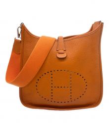 HERMES（エルメス）の古着「エブリン2 PM　□J:2006　トリヨンクレマンス」｜オレンジ系