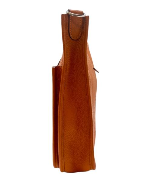 HERMES（エルメス）HERMES (エルメス) エブリン2 PM　□J:2006　トリヨンクレマンス オレンジ系 サイズ:PMの古着・服飾アイテム