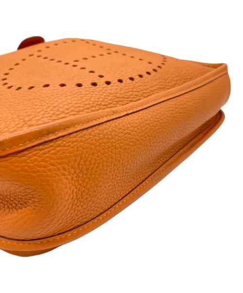 HERMES（エルメス）HERMES (エルメス) エブリン2 PM　□J:2006　トリヨンクレマンス オレンジ系 サイズ:PMの古着・服飾アイテム