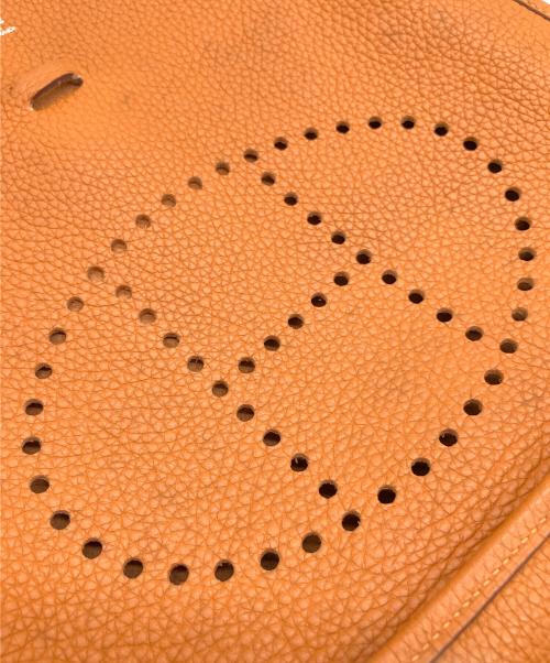 HERMES（エルメス）HERMES (エルメス) エブリン2 PM　□J:2006　トリヨンクレマンス オレンジ系 サイズ:PMの古着・服飾アイテム