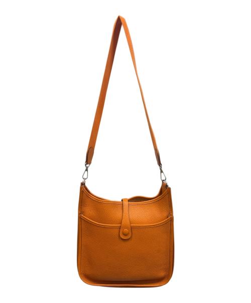 HERMES（エルメス）HERMES (エルメス) エブリン2 PM　□J:2006　トリヨンクレマンス オレンジ系 サイズ:PMの古着・服飾アイテム