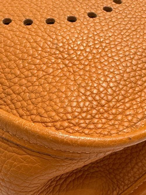 HERMES（エルメス）HERMES (エルメス) エブリン2 PM　□J:2006　トリヨンクレマンス オレンジ系 サイズ:PMの古着・服飾アイテム
