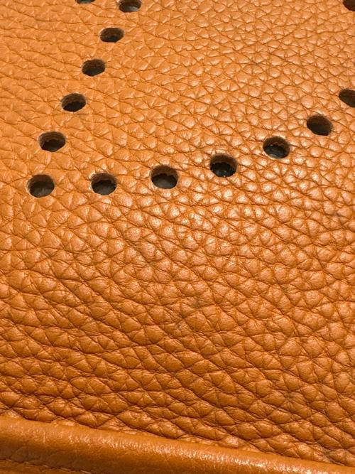 HERMES（エルメス）HERMES (エルメス) エブリン2 PM　□J:2006　トリヨンクレマンス オレンジ系 サイズ:PMの古着・服飾アイテム