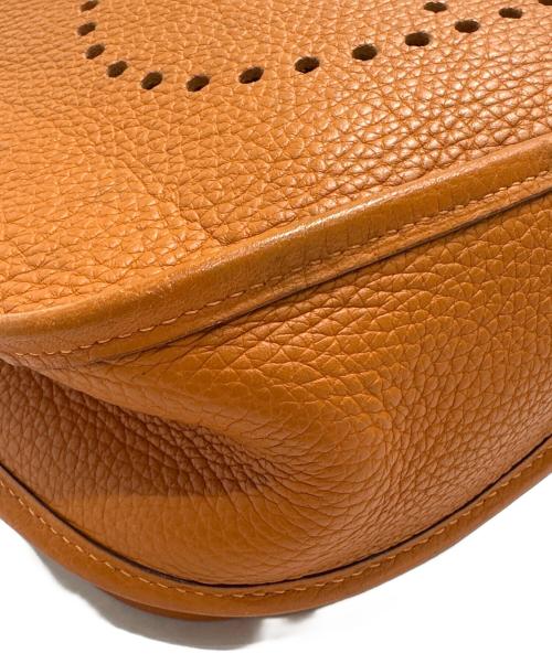 HERMES（エルメス）HERMES (エルメス) エブリン2 PM　□J:2006　トリヨンクレマンス オレンジ系 サイズ:PMの古着・服飾アイテム