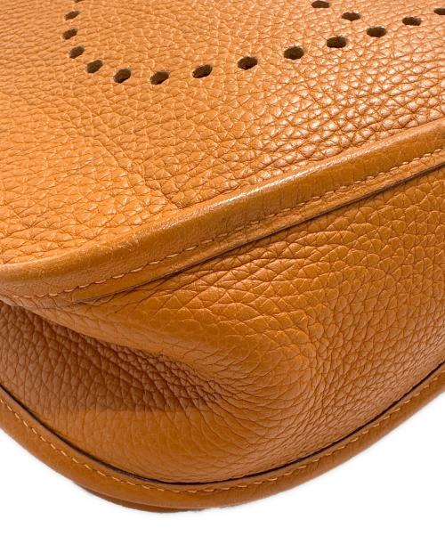 HERMES（エルメス）HERMES (エルメス) エブリン2 PM　□J:2006　トリヨンクレマンス オレンジ系 サイズ:PMの古着・服飾アイテム