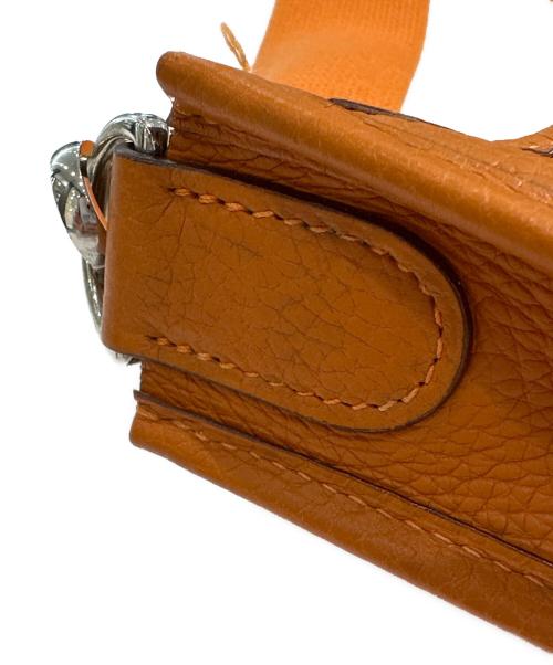 HERMES（エルメス）HERMES (エルメス) エブリン2 PM　□J:2006　トリヨンクレマンス オレンジ系 サイズ:PMの古着・服飾アイテム