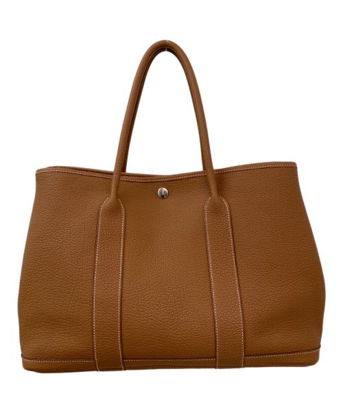 HERMES（エルメス）HERMES (エルメス) ガーデンパーティPM ブラウン系 サイズ:PMの古着・服飾アイテム
