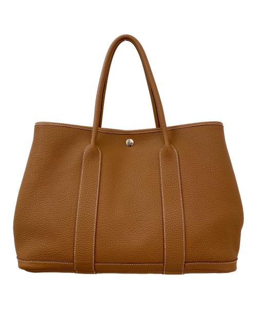 HERMES（エルメス）HERMES (エルメス) ガーデンパーティPM ブラウン系 サイズ:PMの古着・服飾アイテム