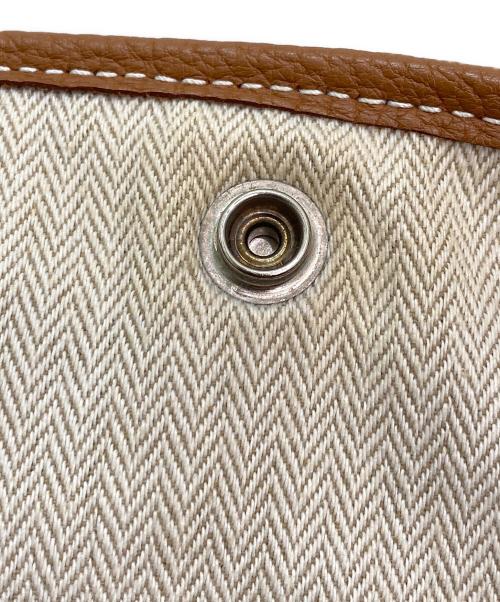 HERMES（エルメス）HERMES (エルメス) ガーデンパーティPM ブラウン系 サイズ:PMの古着・服飾アイテム