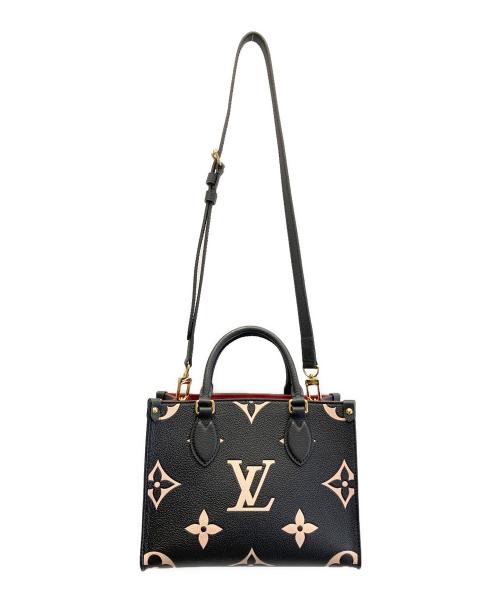 LOUIS VUITTON（ルイ ヴィトン）LOUIS VUITTON (ルイ ヴィトン) オンザゴーPM モノグラム・アンプラント ブラックの古着・服飾アイテム
