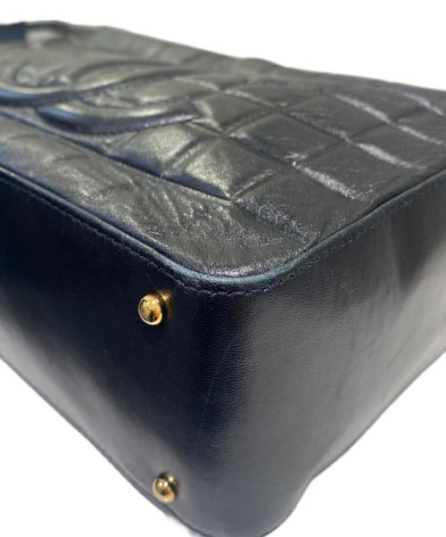 CHANEL（シャネル）CHANEL (シャネル) チョコバー ワンショルダーバッグ ブラックの古着・服飾アイテム